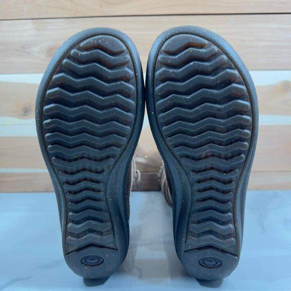 UGG Australia Women's SurfCat High boots Shearling Tall Lace Up Brown Size 7 - Picture 6 of 8